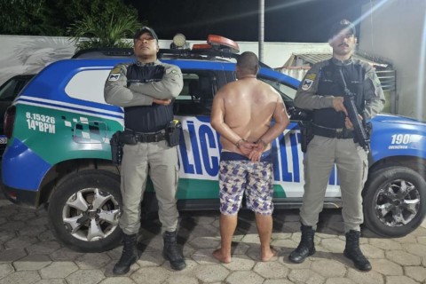 Agrediu a companheira com cabo de vassoura!!!